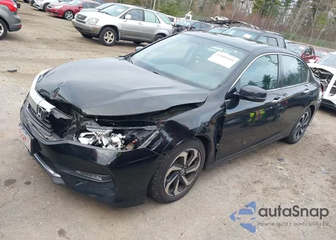 2016 Honda Accord Ex from USA, damaged, VIN 1HGCR2F79GA240124